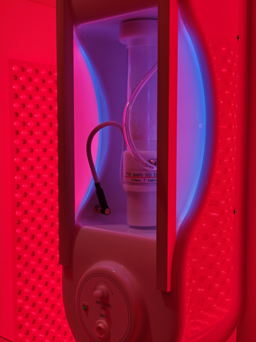HaloRed at Recharge biohacking spa