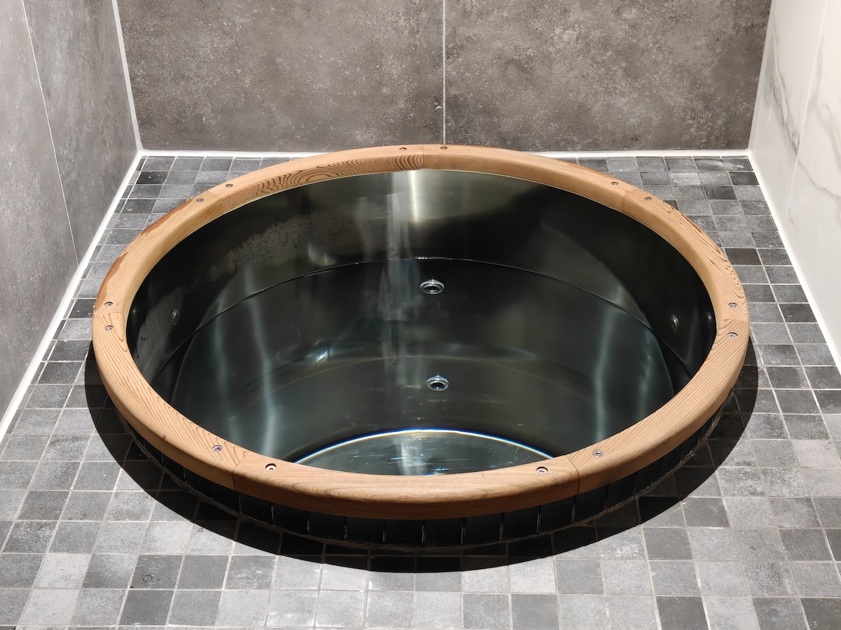 Plunge pools at Recharge biohacking spa